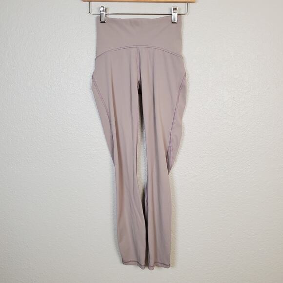 lululemon athletica Pants - Lululemon Leggings Womens 2 Train Times 7/8 Dark Chrome Yoga Run Workout 25"